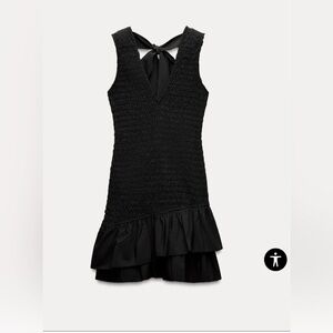 Black Zara mini dress